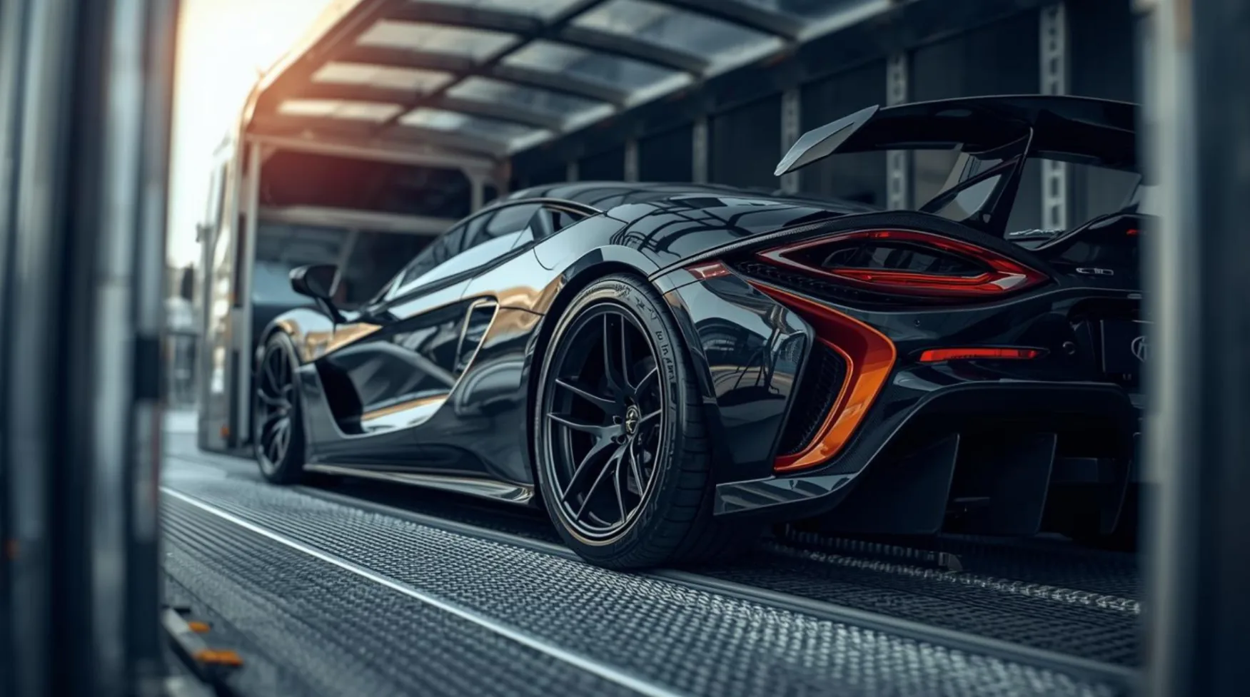 Scarico in sicurezza in deposito protetto